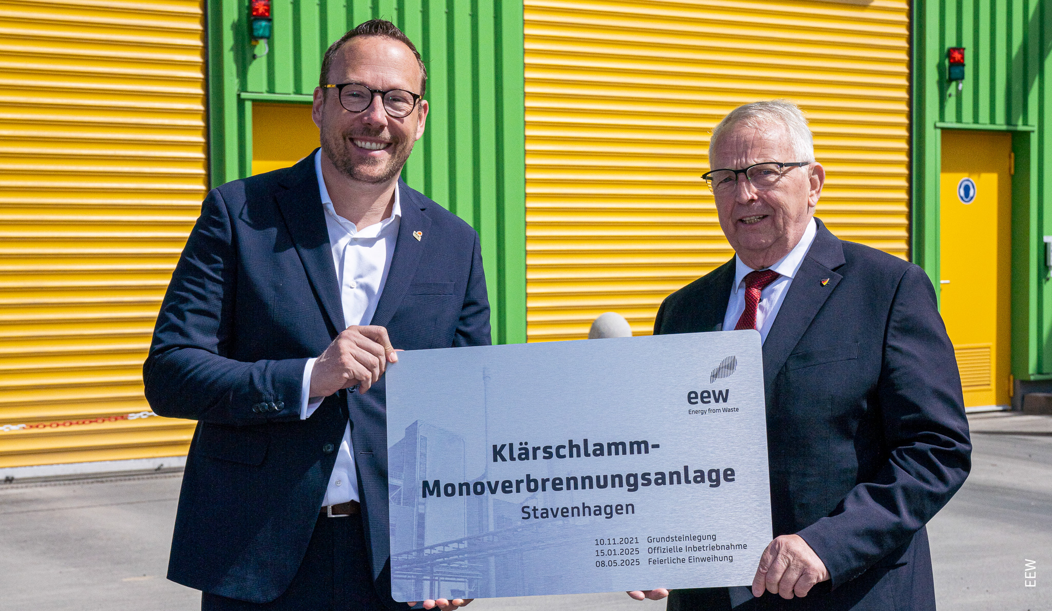 EEW Opens New Sewage Sludge Incineration Plant in Stavenhagen