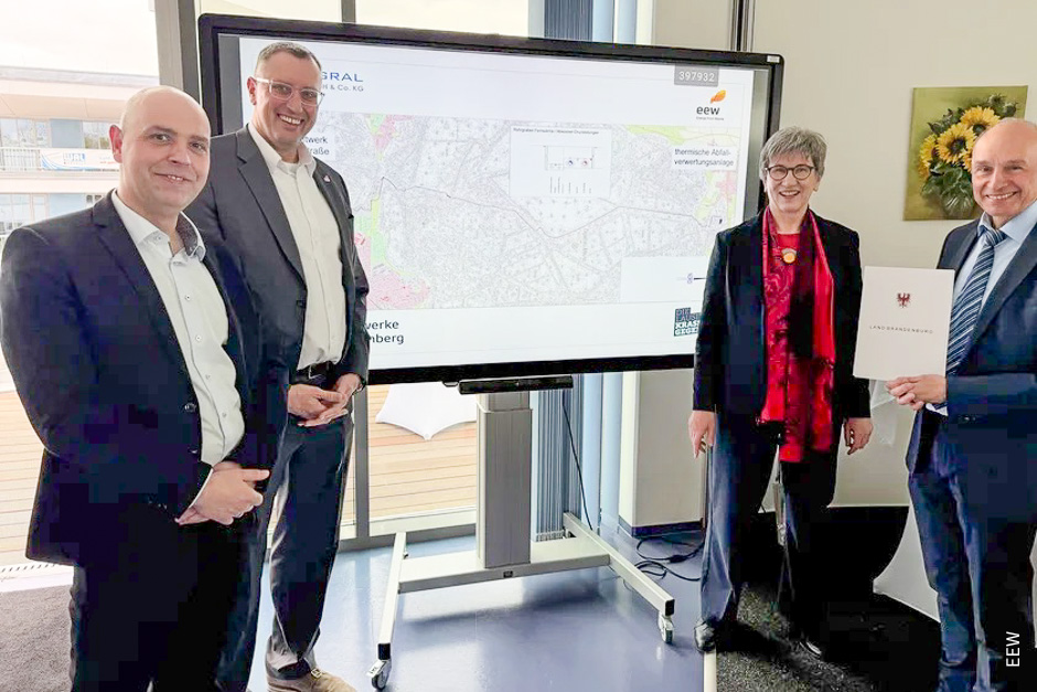 EEW Großräschen: New Pipeline To Heat 8,000 Homes