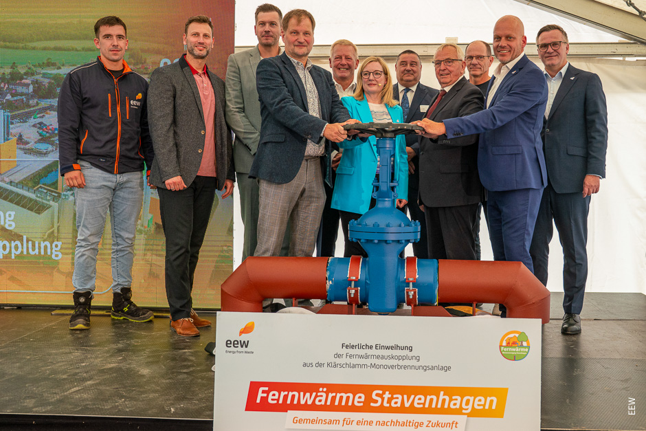 EEW: Stavenhagen Switches on District Heating Fuelled by Sewage Sludge Heat